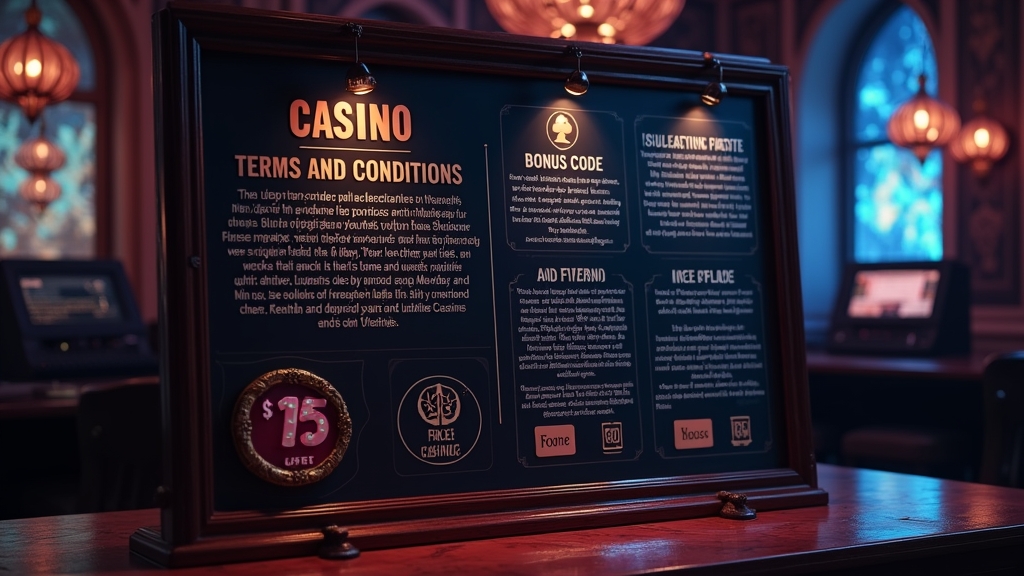 Bonuscode-Regeln mit Timer, Verifizierung und Freispiele-Symbolen im Casino-Stil